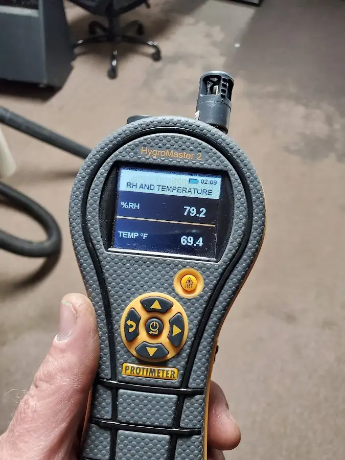 Moisture meter humidity assessment for Mold Remediation & Removal in Springville